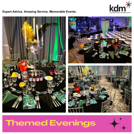 A themed event offers a memorable way to really bring your evening to life.